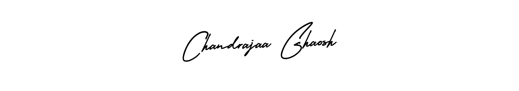Make a beautiful signature design for name Chandrajaa Ghaosh. Use this online signature maker to create a handwritten signature for free. Chandrajaa Ghaosh signature style 3 images and pictures png