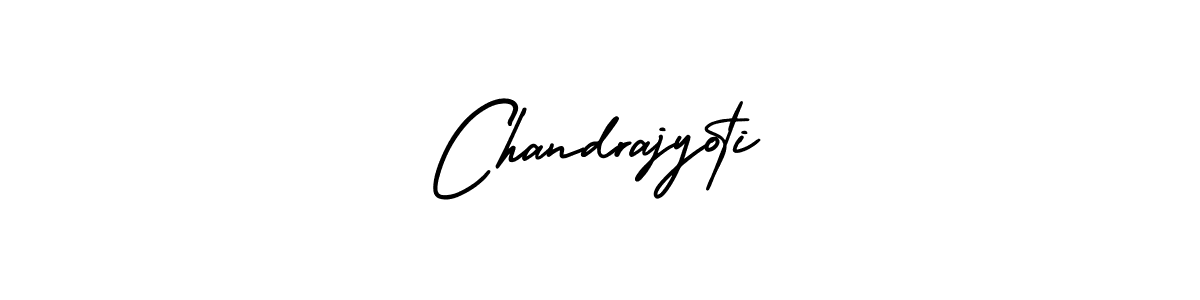 It looks lik you need a new signature style for name Chandrajyoti. Design unique handwritten (AmerikaSignatureDemo-Regular) signature with our free signature maker in just a few clicks. Chandrajyoti signature style 3 images and pictures png