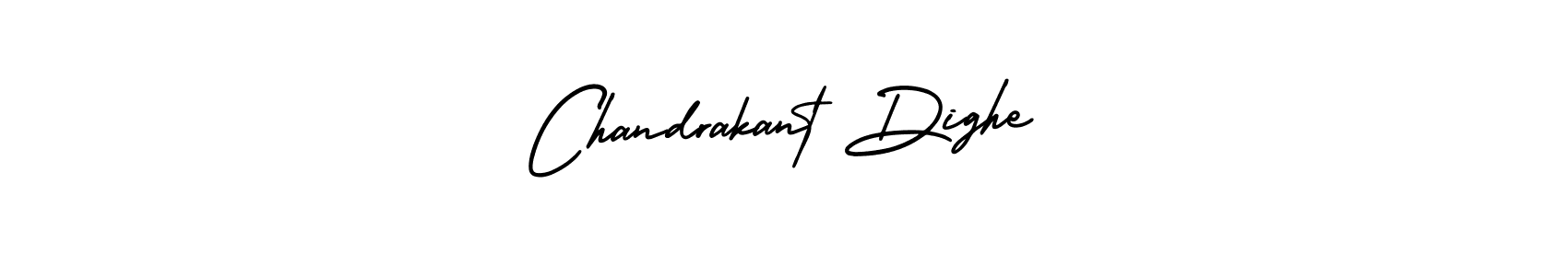 The best way (AmerikaSignatureDemo-Regular) to make a short signature is to pick only two or three words in your name. The name Chandrakant Dighe include a total of six letters. For converting this name. Chandrakant Dighe signature style 3 images and pictures png