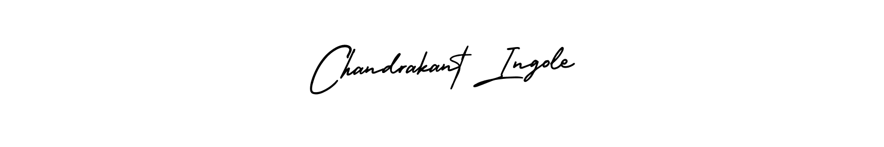 How to make Chandrakant Ingole signature? AmerikaSignatureDemo-Regular is a professional autograph style. Create handwritten signature for Chandrakant Ingole name. Chandrakant Ingole signature style 3 images and pictures png