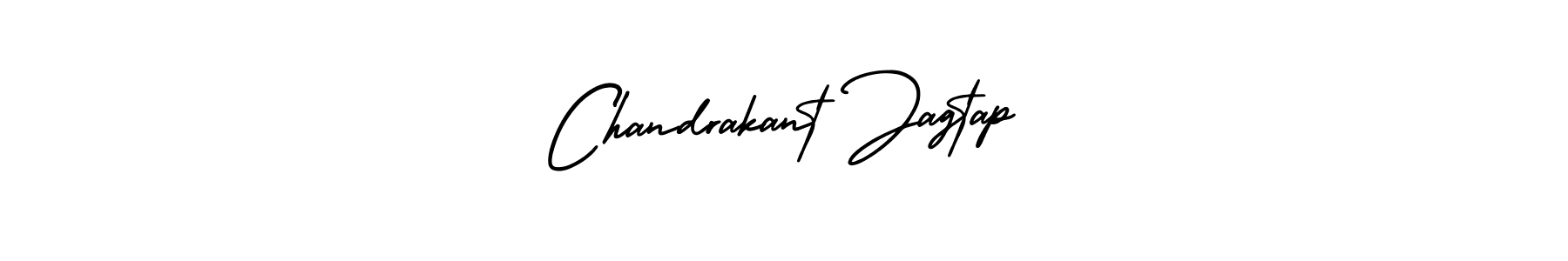 Use a signature maker to create a handwritten signature online. With this signature software, you can design (AmerikaSignatureDemo-Regular) your own signature for name Chandrakant Jagtap. Chandrakant Jagtap signature style 3 images and pictures png