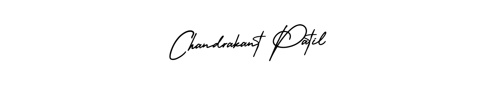 Make a beautiful signature design for name Chandrakant Patil. With this signature (AmerikaSignatureDemo-Regular) style, you can create a handwritten signature for free. Chandrakant Patil signature style 3 images and pictures png