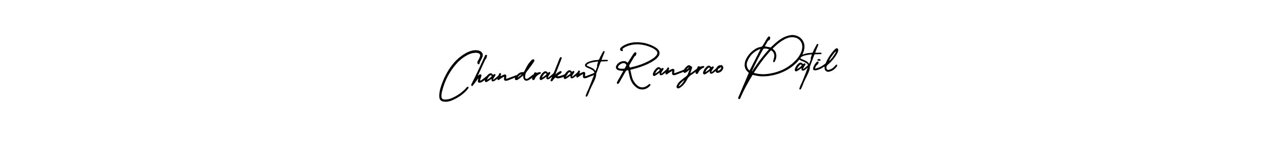 How to make Chandrakant Rangrao Patil name signature. Use AmerikaSignatureDemo-Regular style for creating short signs online. This is the latest handwritten sign. Chandrakant Rangrao Patil signature style 3 images and pictures png