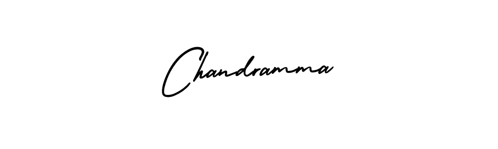 How to make Chandramma signature? AmerikaSignatureDemo-Regular is a professional autograph style. Create handwritten signature for Chandramma name. Chandramma signature style 3 images and pictures png