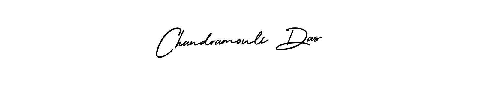 Make a beautiful signature design for name Chandramouli Das. With this signature (AmerikaSignatureDemo-Regular) style, you can create a handwritten signature for free. Chandramouli Das signature style 3 images and pictures png