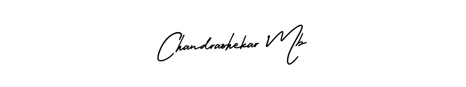 How to Draw Chandrashekar Mb signature style? AmerikaSignatureDemo-Regular is a latest design signature styles for name Chandrashekar Mb. Chandrashekar Mb signature style 3 images and pictures png