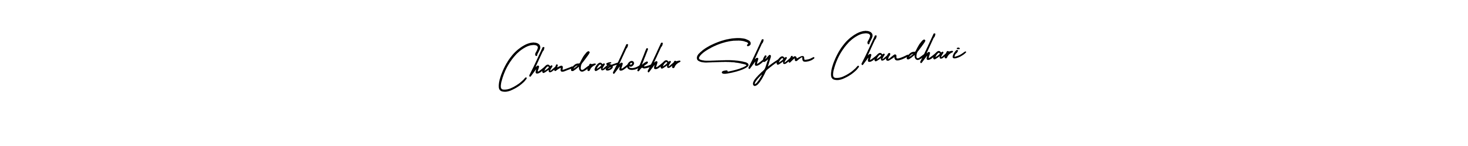 How to Draw Chandrashekhar Shyam Chaudhari signature style? AmerikaSignatureDemo-Regular is a latest design signature styles for name Chandrashekhar Shyam Chaudhari. Chandrashekhar Shyam Chaudhari signature style 3 images and pictures png