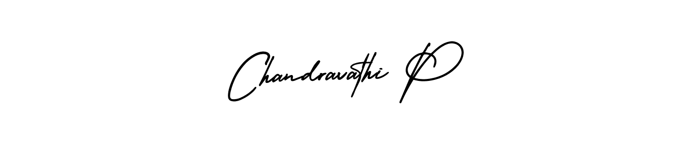 This is the best signature style for the Chandravathi P name. Also you like these signature font (AmerikaSignatureDemo-Regular). Mix name signature. Chandravathi P signature style 3 images and pictures png