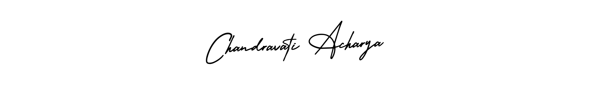 How to Draw Chandravati Acharya signature style? AmerikaSignatureDemo-Regular is a latest design signature styles for name Chandravati Acharya. Chandravati Acharya signature style 3 images and pictures png