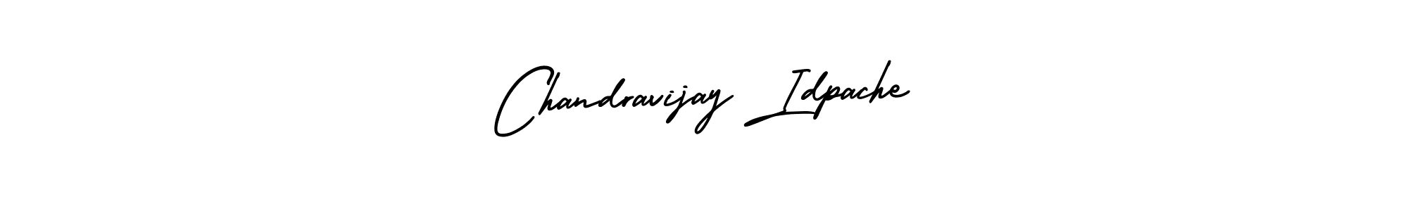 Also You can easily find your signature by using the search form. We will create Chandravijay Idpache name handwritten signature images for you free of cost using AmerikaSignatureDemo-Regular sign style. Chandravijay Idpache signature style 3 images and pictures png