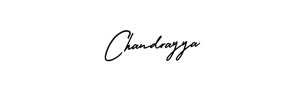 Make a beautiful signature design for name Chandrayya. Use this online signature maker to create a handwritten signature for free. Chandrayya signature style 3 images and pictures png