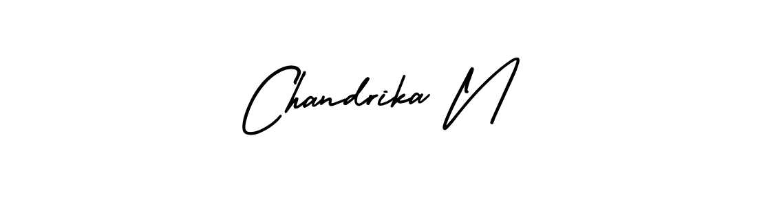 Similarly AmerikaSignatureDemo-Regular is the best handwritten signature design. Signature creator online .You can use it as an online autograph creator for name Chandrika N. Chandrika N signature style 3 images and pictures png