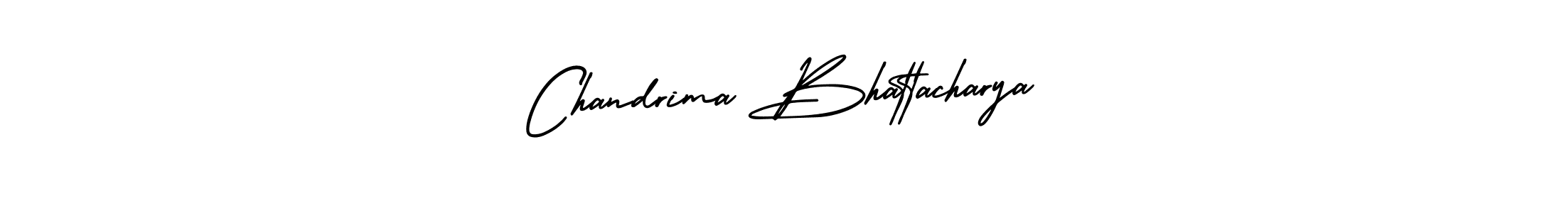 How to make Chandrima Bhattacharya signature? AmerikaSignatureDemo-Regular is a professional autograph style. Create handwritten signature for Chandrima Bhattacharya name. Chandrima Bhattacharya signature style 3 images and pictures png