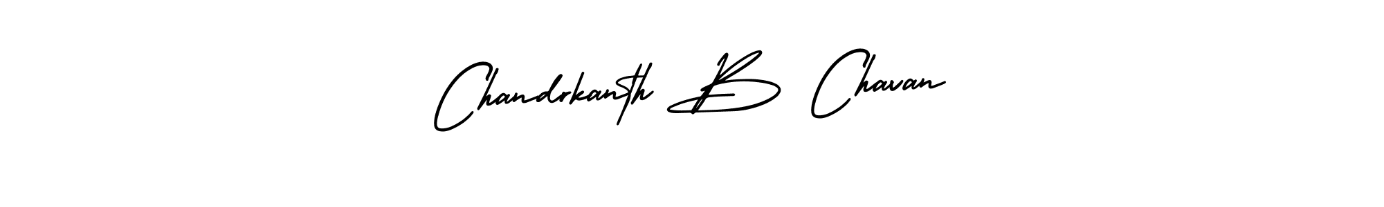 Create a beautiful signature design for name Chandrkanth B Chavan. With this signature (AmerikaSignatureDemo-Regular) fonts, you can make a handwritten signature for free. Chandrkanth B Chavan signature style 3 images and pictures png
