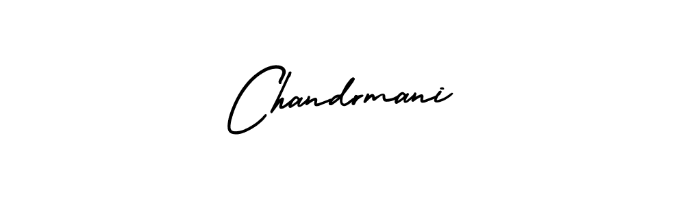 AmerikaSignatureDemo-Regular is a professional signature style that is perfect for those who want to add a touch of class to their signature. It is also a great choice for those who want to make their signature more unique. Get Chandrmani name to fancy signature for free. Chandrmani signature style 3 images and pictures png