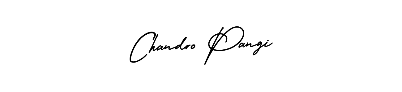 AmerikaSignatureDemo-Regular is a professional signature style that is perfect for those who want to add a touch of class to their signature. It is also a great choice for those who want to make their signature more unique. Get Chandro Pangi name to fancy signature for free. Chandro Pangi signature style 3 images and pictures png