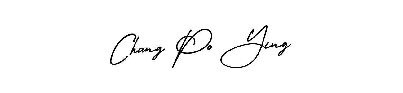 Once you've used our free online signature maker to create your best signature AmerikaSignatureDemo-Regular style, it's time to enjoy all of the benefits that Chang Po Ying name signing documents. Chang Po Ying signature style 3 images and pictures png