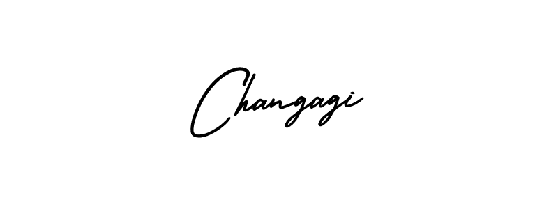Use a signature maker to create a handwritten signature online. With this signature software, you can design (AmerikaSignatureDemo-Regular) your own signature for name Changagi. Changagi signature style 3 images and pictures png