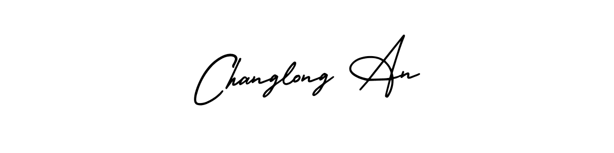 How to make Changlong An signature? AmerikaSignatureDemo-Regular is a professional autograph style. Create handwritten signature for Changlong An name. Changlong An signature style 3 images and pictures png