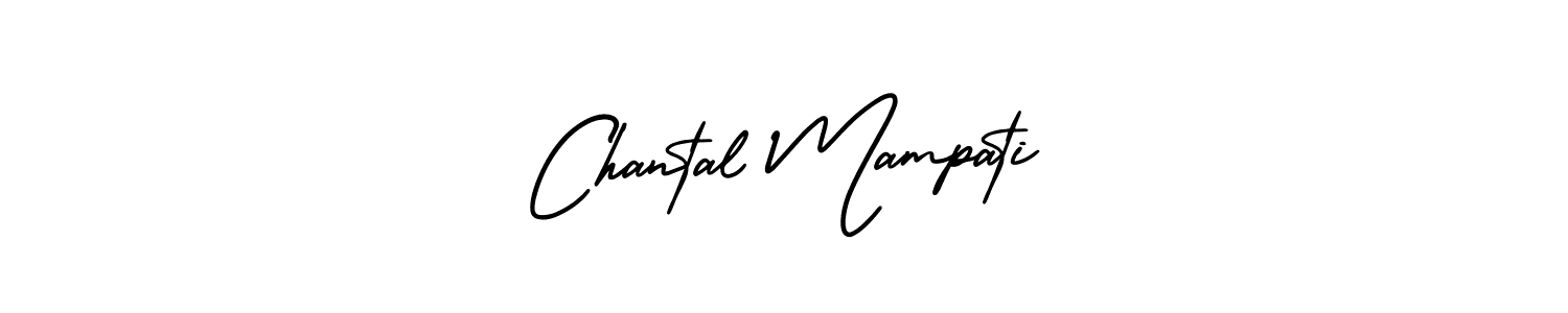 Make a beautiful signature design for name Chantal Mampati. With this signature (AmerikaSignatureDemo-Regular) style, you can create a handwritten signature for free. Chantal Mampati signature style 3 images and pictures png