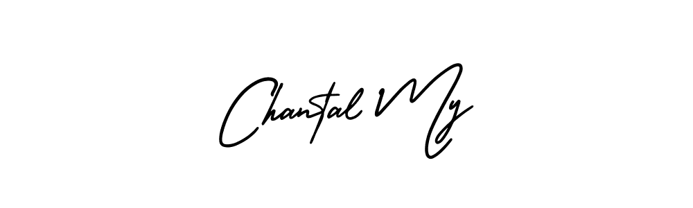 Make a beautiful signature design for name Chantal My. With this signature (AmerikaSignatureDemo-Regular) style, you can create a handwritten signature for free. Chantal My signature style 3 images and pictures png