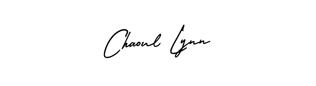 How to make Chaoul Lynn name signature. Use AmerikaSignatureDemo-Regular style for creating short signs online. This is the latest handwritten sign. Chaoul Lynn signature style 3 images and pictures png