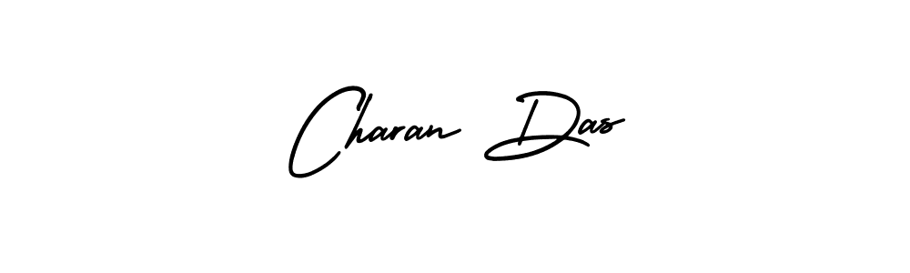 You should practise on your own different ways (AmerikaSignatureDemo-Regular) to write your name (Charan Das) in signature. don't let someone else do it for you. Charan Das signature style 3 images and pictures png
