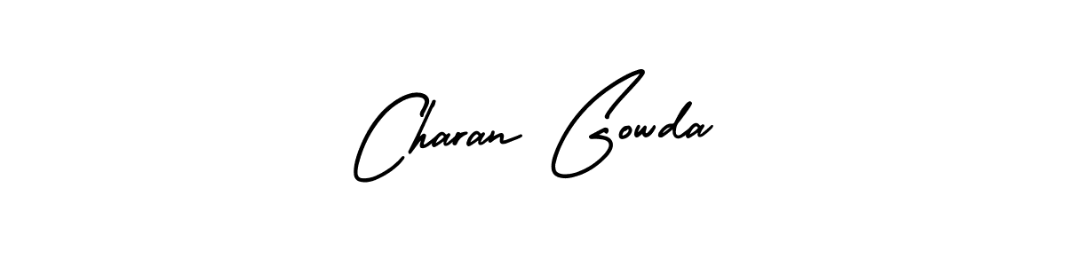 if you are searching for the best signature style for your name Charan Gowda. so please give up your signature search. here we have designed multiple signature styles  using AmerikaSignatureDemo-Regular. Charan Gowda signature style 3 images and pictures png