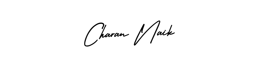 Make a beautiful signature design for name Charan Naik. With this signature (AmerikaSignatureDemo-Regular) style, you can create a handwritten signature for free. Charan Naik signature style 3 images and pictures png