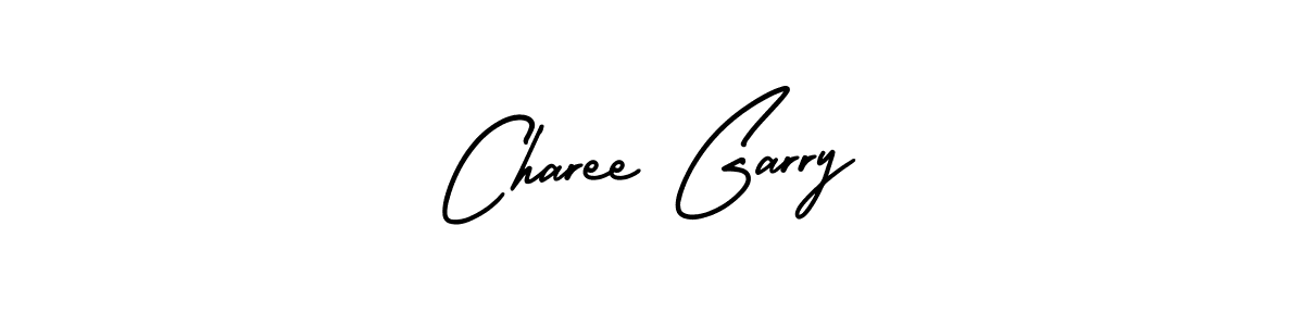 Design your own signature with our free online signature maker. With this signature software, you can create a handwritten (AmerikaSignatureDemo-Regular) signature for name Charee Garry. Charee Garry signature style 3 images and pictures png