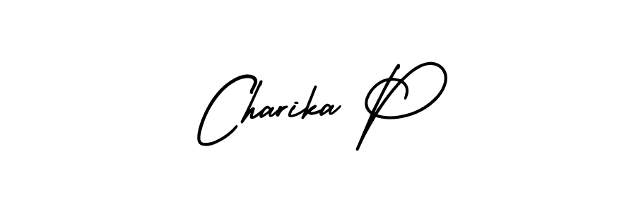 Check out images of Autograph of Charika P name. Actor Charika P Signature Style. AmerikaSignatureDemo-Regular is a professional sign style online. Charika P signature style 3 images and pictures png