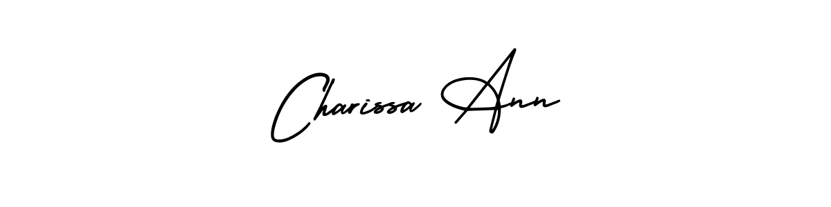 This is the best signature style for the Charissa Ann name. Also you like these signature font (AmerikaSignatureDemo-Regular). Mix name signature. Charissa Ann signature style 3 images and pictures png