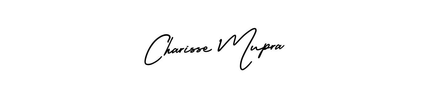 The best way (AmerikaSignatureDemo-Regular) to make a short signature is to pick only two or three words in your name. The name Charisse Mupra include a total of six letters. For converting this name. Charisse Mupra signature style 3 images and pictures png