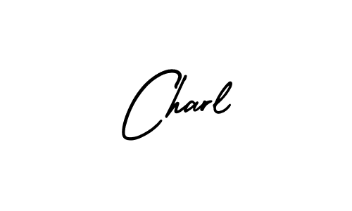 This is the best signature style for the Charl name. Also you like these signature font (AmerikaSignatureDemo-Regular). Mix name signature. Charl signature style 3 images and pictures png