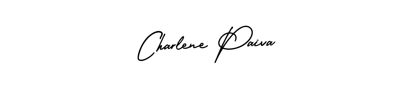 Best and Professional Signature Style for Charlene Paiva. AmerikaSignatureDemo-Regular Best Signature Style Collection. Charlene Paiva signature style 3 images and pictures png