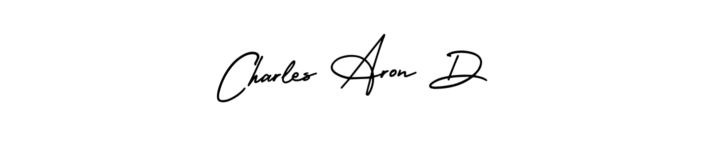Design your own signature with our free online signature maker. With this signature software, you can create a handwritten (AmerikaSignatureDemo-Regular) signature for name Charles Aron D. Charles Aron D signature style 3 images and pictures png