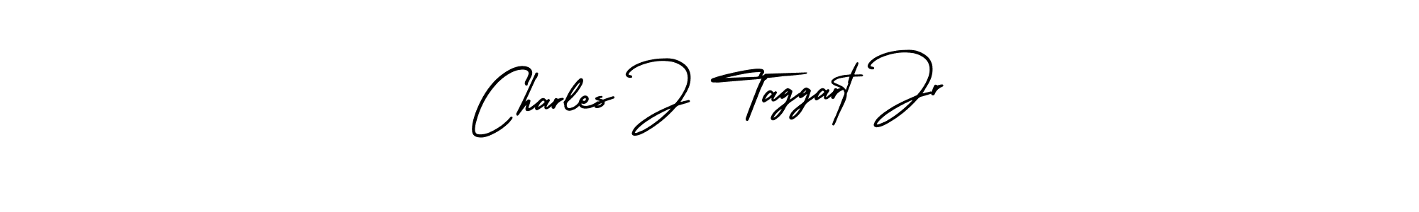 AmerikaSignatureDemo-Regular is a professional signature style that is perfect for those who want to add a touch of class to their signature. It is also a great choice for those who want to make their signature more unique. Get Charles J Taggart Jr name to fancy signature for free. Charles J Taggart Jr signature style 3 images and pictures png