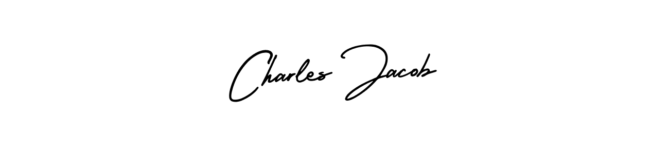 This is the best signature style for the Charles Jacob name. Also you like these signature font (AmerikaSignatureDemo-Regular). Mix name signature. Charles Jacob signature style 3 images and pictures png