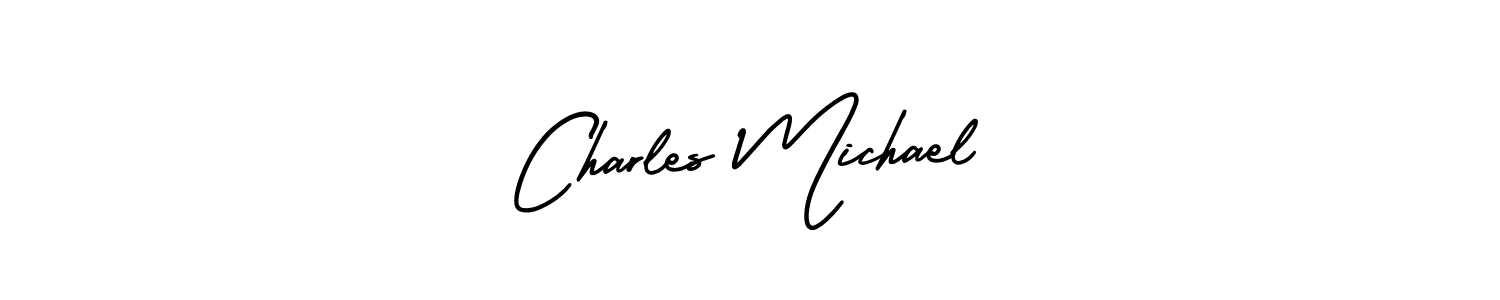 if you are searching for the best signature style for your name Charles Michael. so please give up your signature search. here we have designed multiple signature styles  using AmerikaSignatureDemo-Regular. Charles Michael signature style 3 images and pictures png