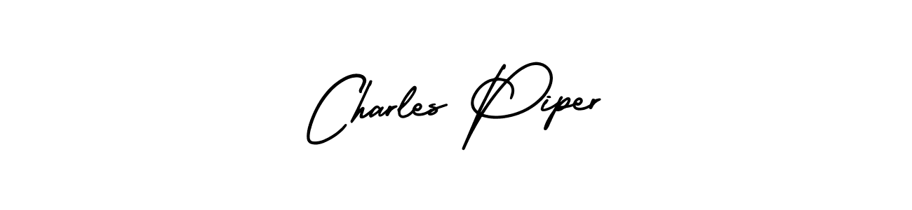 Design your own signature with our free online signature maker. With this signature software, you can create a handwritten (AmerikaSignatureDemo-Regular) signature for name Charles Piper. Charles Piper signature style 3 images and pictures png