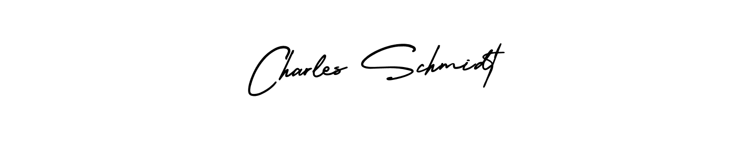AmerikaSignatureDemo-Regular is a professional signature style that is perfect for those who want to add a touch of class to their signature. It is also a great choice for those who want to make their signature more unique. Get Charles Schmidt name to fancy signature for free. Charles Schmidt signature style 3 images and pictures png
