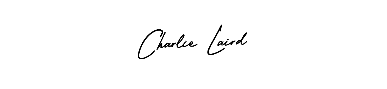 Best and Professional Signature Style for Charlie Laird. AmerikaSignatureDemo-Regular Best Signature Style Collection. Charlie Laird signature style 3 images and pictures png