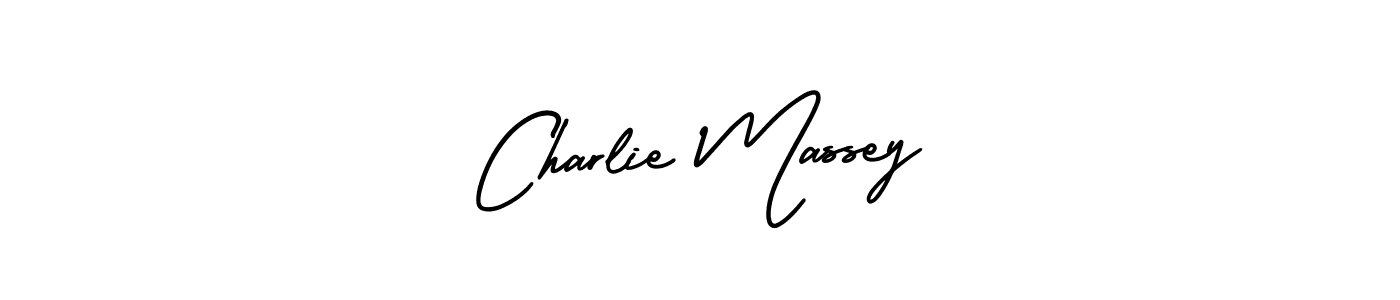 Create a beautiful signature design for name Charlie Massey. With this signature (AmerikaSignatureDemo-Regular) fonts, you can make a handwritten signature for free. Charlie Massey signature style 3 images and pictures png