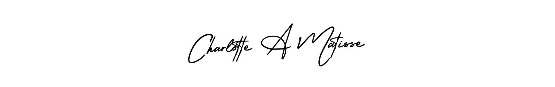 Also You can easily find your signature by using the search form. We will create Charlotte A Matisse name handwritten signature images for you free of cost using AmerikaSignatureDemo-Regular sign style. Charlotte A Matisse signature style 3 images and pictures png