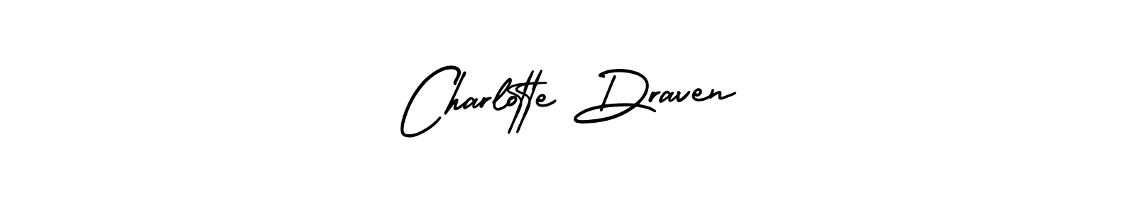 Make a beautiful signature design for name Charlotte Draven. With this signature (AmerikaSignatureDemo-Regular) style, you can create a handwritten signature for free. Charlotte Draven signature style 3 images and pictures png