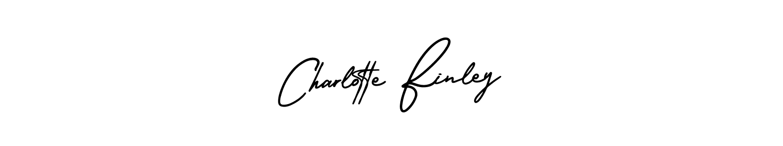 You should practise on your own different ways (AmerikaSignatureDemo-Regular) to write your name (Charlotte Finley) in signature. don't let someone else do it for you. Charlotte Finley signature style 3 images and pictures png