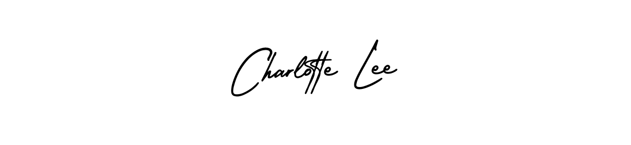 Use a signature maker to create a handwritten signature online. With this signature software, you can design (AmerikaSignatureDemo-Regular) your own signature for name Charlotte Lee. Charlotte Lee signature style 3 images and pictures png