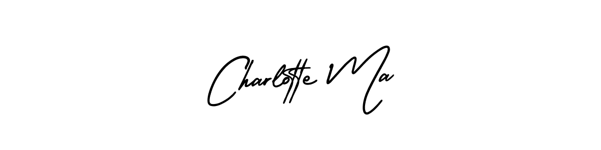 Also You can easily find your signature by using the search form. We will create Charlotte Ma name handwritten signature images for you free of cost using AmerikaSignatureDemo-Regular sign style. Charlotte Ma signature style 3 images and pictures png