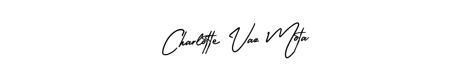 Design your own signature with our free online signature maker. With this signature software, you can create a handwritten (AmerikaSignatureDemo-Regular) signature for name Charlotte Vaz Mota. Charlotte Vaz Mota signature style 3 images and pictures png