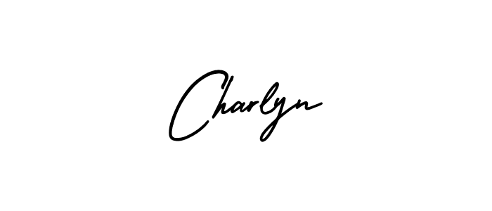 Best and Professional Signature Style for Charlyn. AmerikaSignatureDemo-Regular Best Signature Style Collection. Charlyn signature style 3 images and pictures png